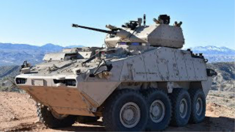 XM1296史崔克“龙骑兵”装甲车 & Mk 44巨蝮二式链炮射击记录